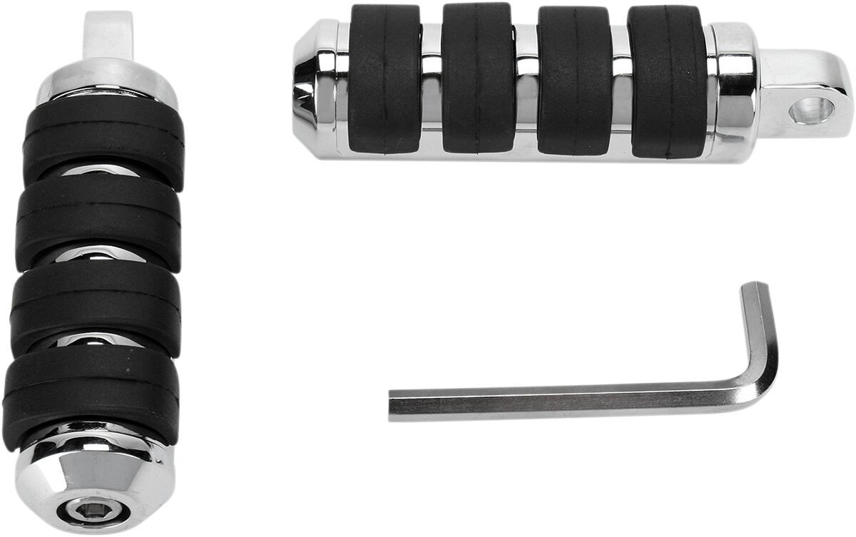 Drag Specialties Footpeg Chrome For 1622-0140 Peg Foot F/1622-0140