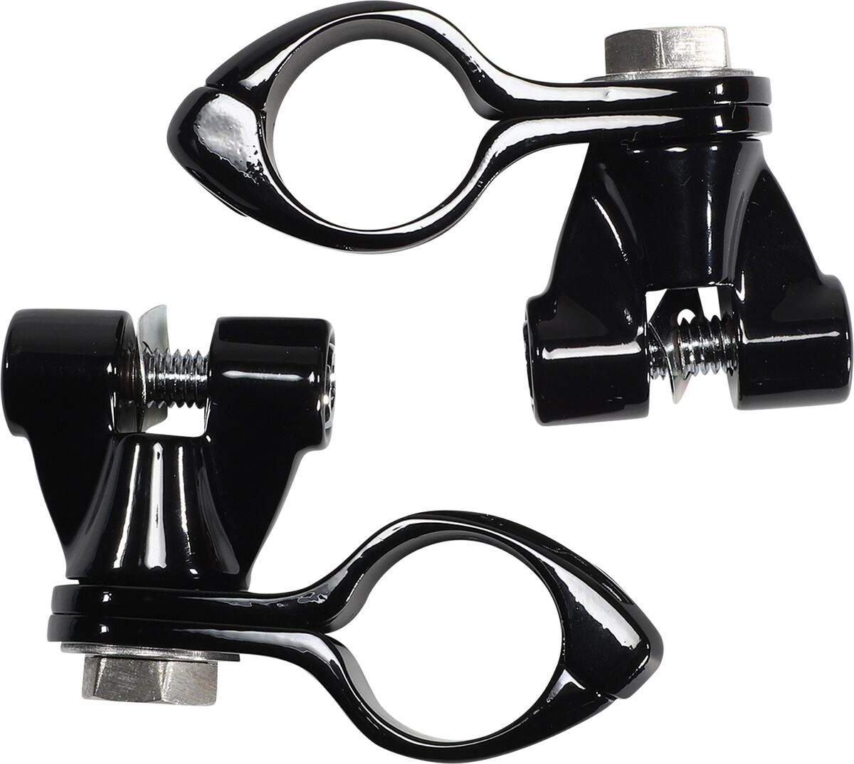 Ciro Highway Peg Mount Adjustable With Clevis Black Clamp Pinless Clev