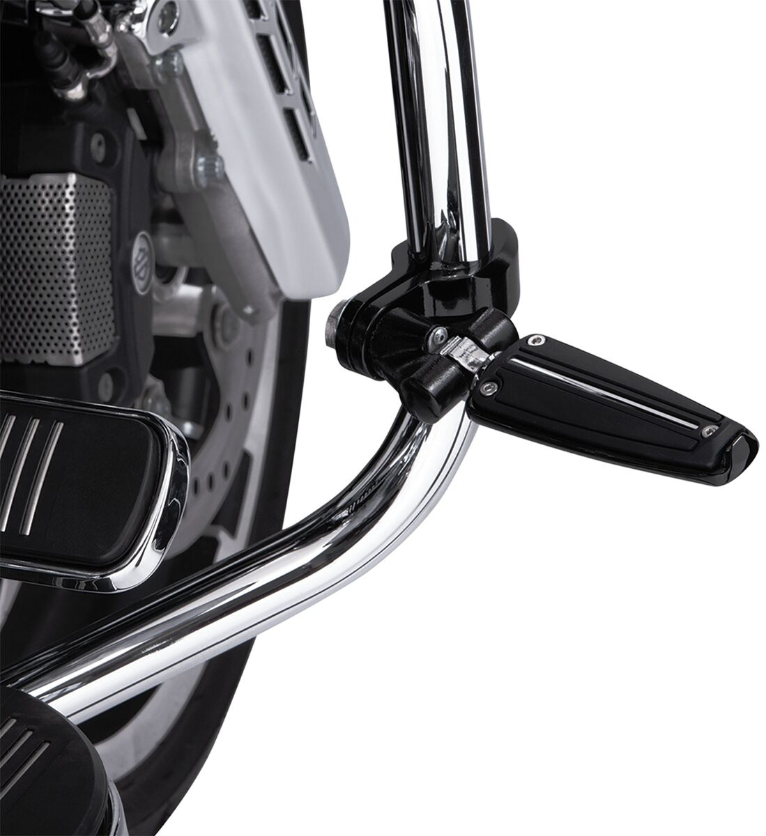 Ciro Highway Peg Mount Adjustable With Clevis Black Clamp Pinless Clev