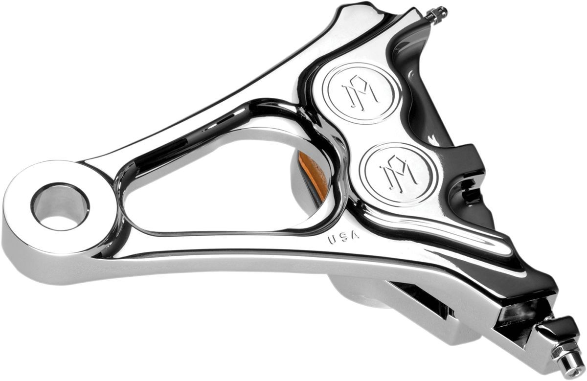 Performance Machine (Pm) Integrated Caliper/Bracket Chrome Caliper Chr