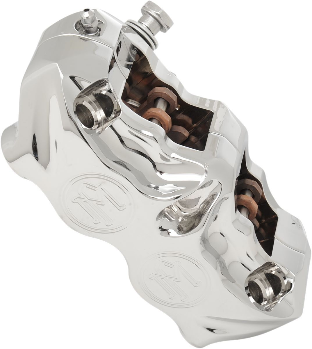 Performance Machine (Pm) Brake Caliper Radial Left 4 Piston Chrome Cal