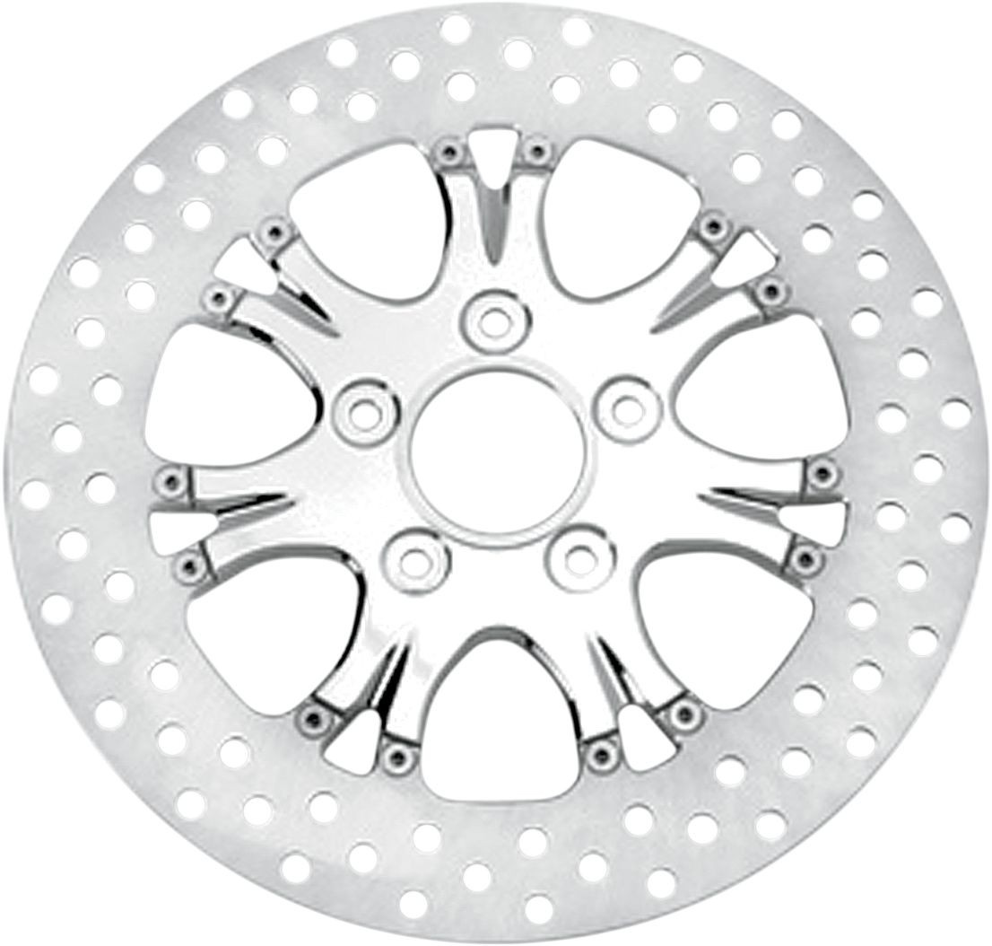Performance Machine (Pm) Brake Rotor Floating Rear Paramount Chrome 11