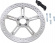 Arlen Ness Brake Rotor Kit Big Brake Left For Dyna & Softail Rotor Bg