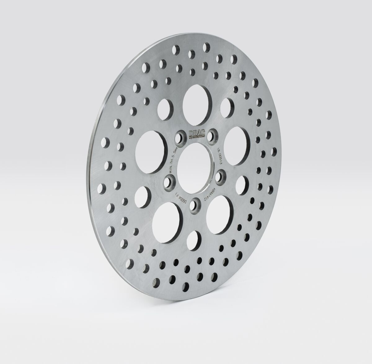 Drag Specialties Brake Rotor Fixed Round Brake Rotor Fix Round 11.5