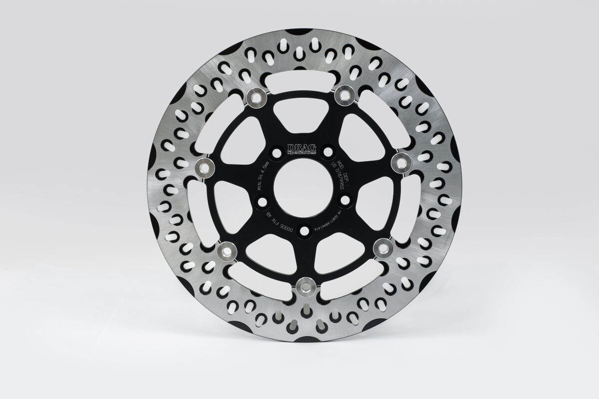 Drag Specialties Brake Rotor Diskle Black Brake Rotor Diskle Bk