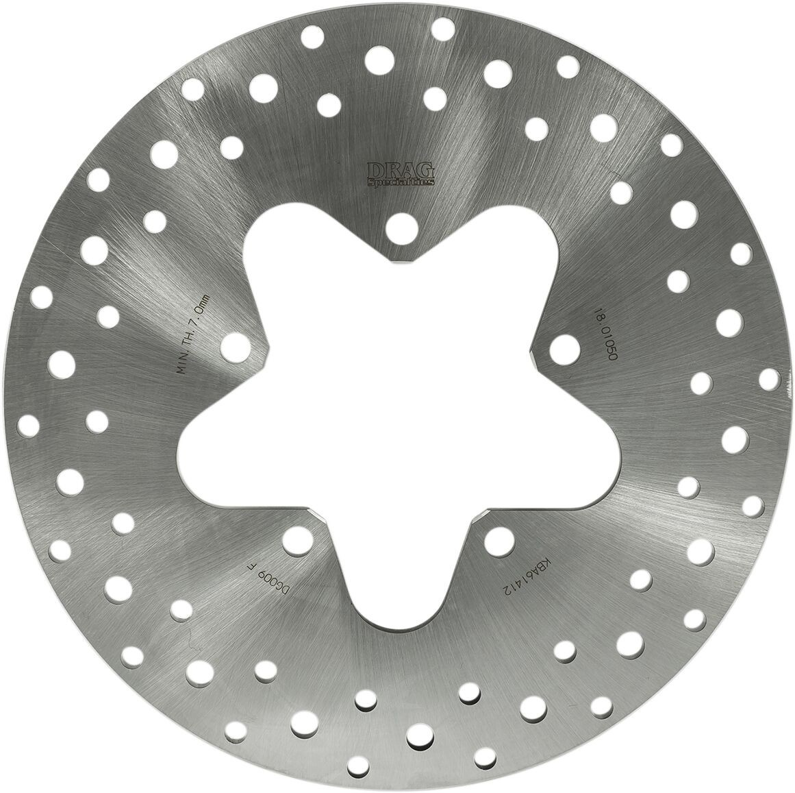 Drag Specialties Brake Rotor Fixed Round Brake Rotor Float Round 11.5