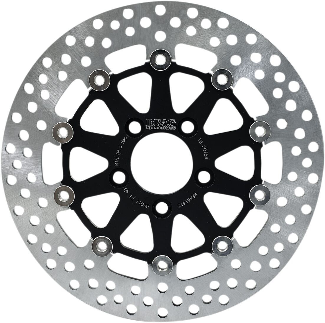 Drag Specialties Brake Rotor Floating Round Brake Rotor Float Round