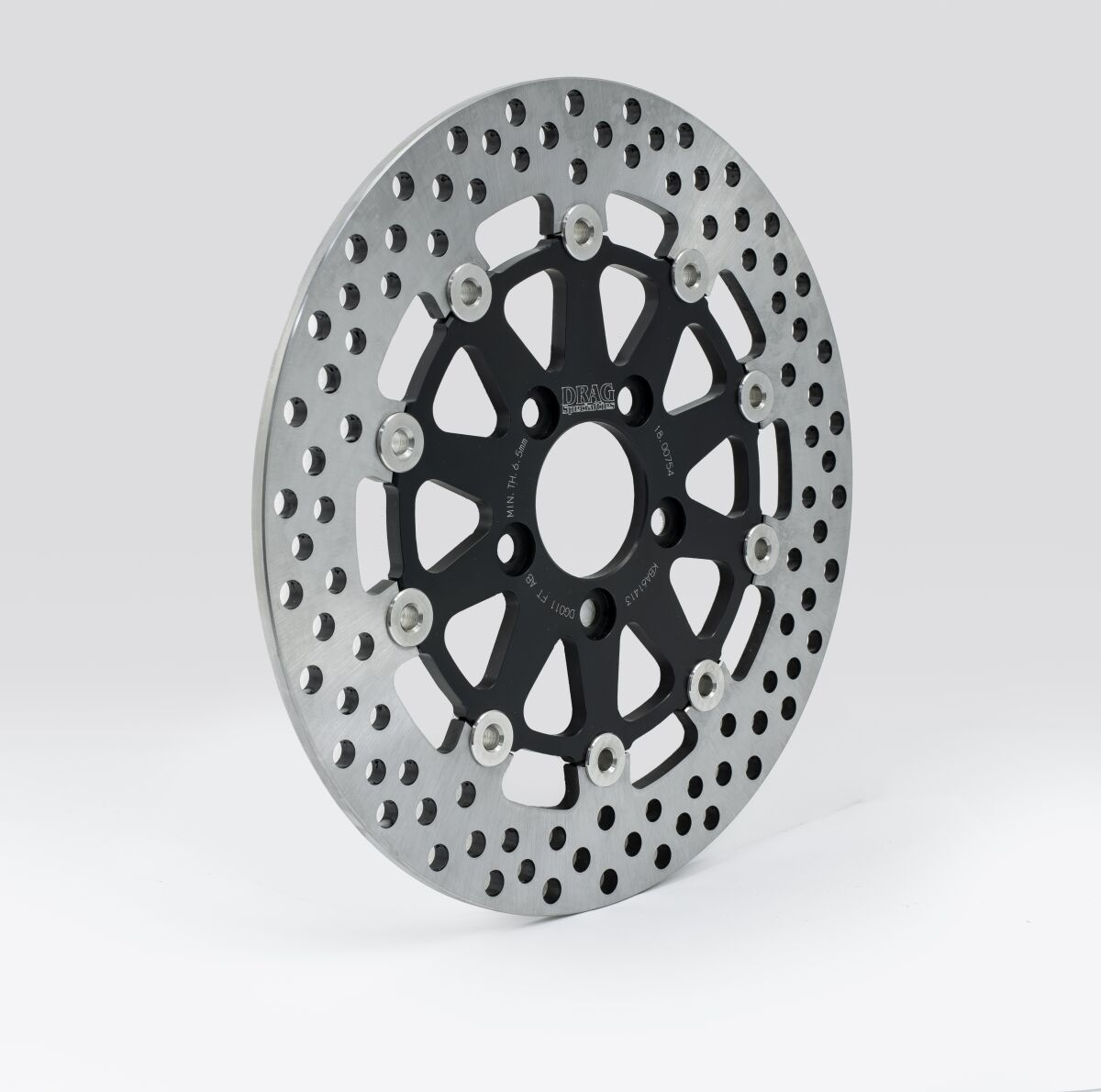 Drag Specialties Brake Rotor Floating Round Brake Rotor Float Round