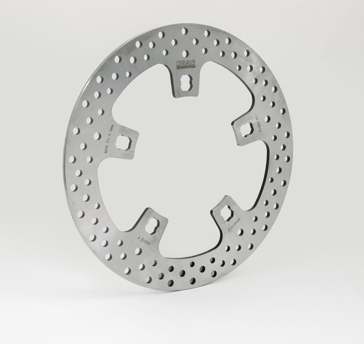 Drag Specialties Brake Rotor Fixed Round Brake Rotor Fix Round 11.8