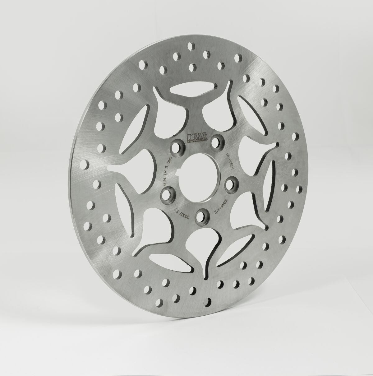 Drag Specialties Brake Rotor Fixed Round Brake Rotor Fix Round 11.5