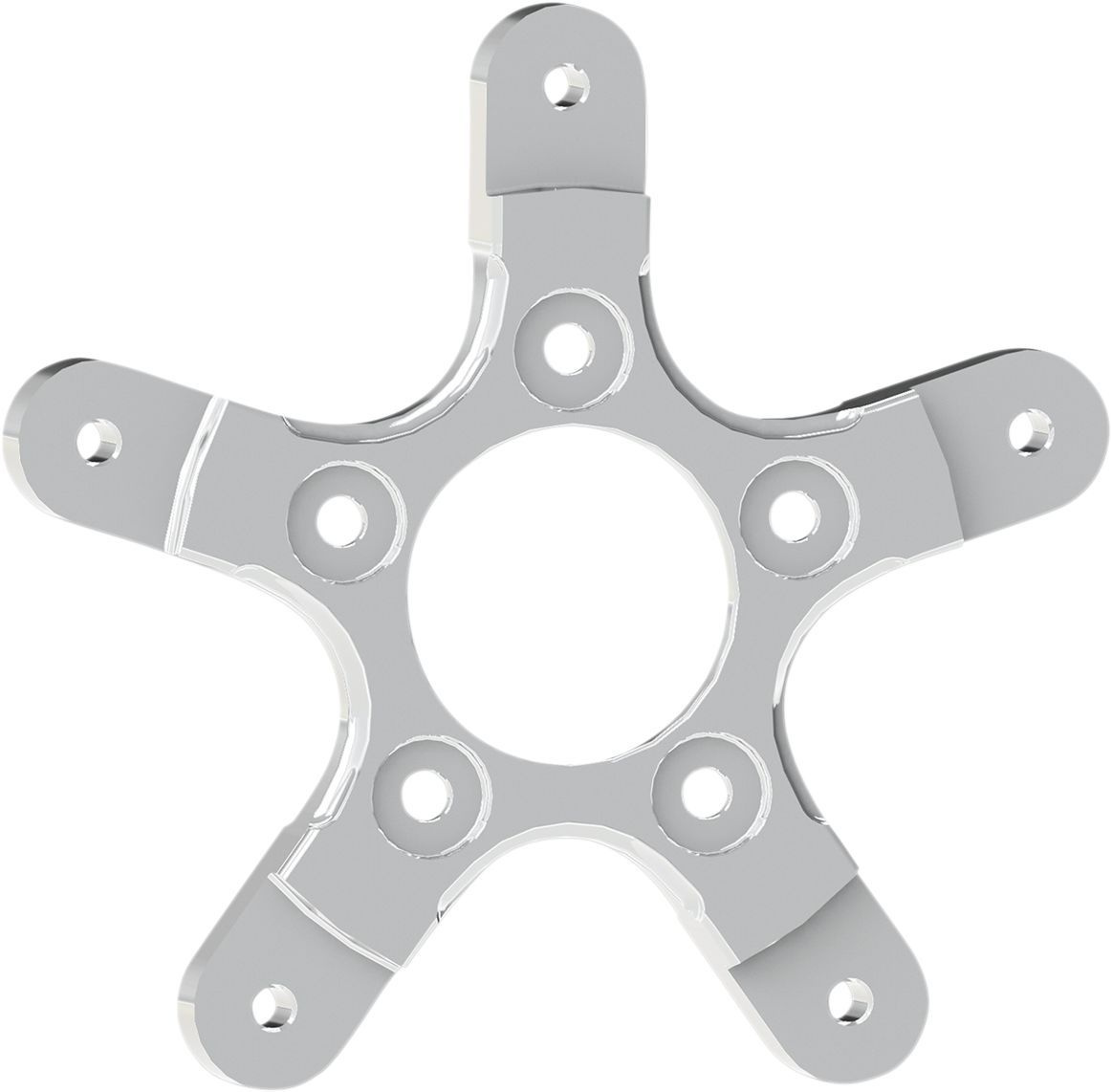 Arlen Ness Brake Rotor Adapter Kit Chrome For Ness Wheel Mount Rotor N