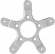 Arlen Ness Brake Rotor Adapter Kit Chrome For Ness Wheel Mount Rotor N