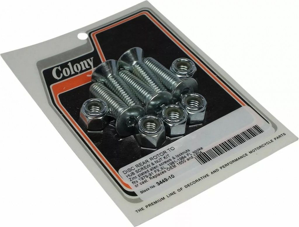 Colony  Screw Nut Kt R Rtr Hub