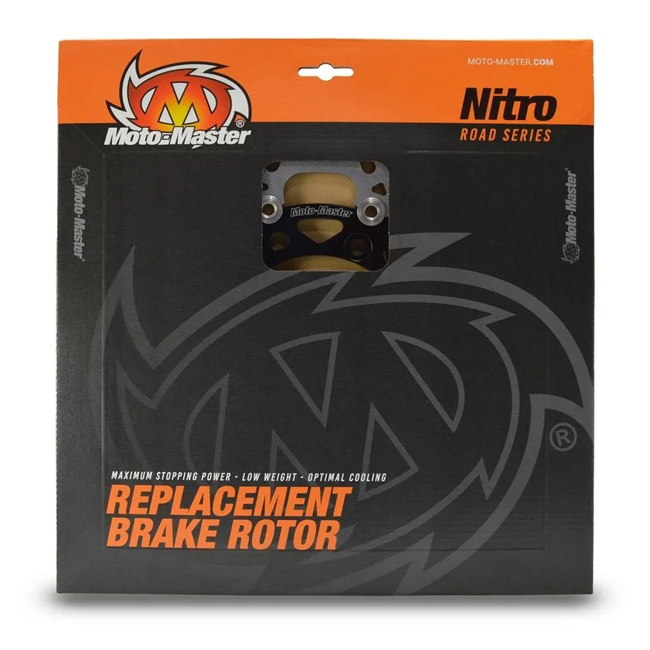 Moto-Master Brake Rotor Floating Nitro Front Brake Disc Nitro Front