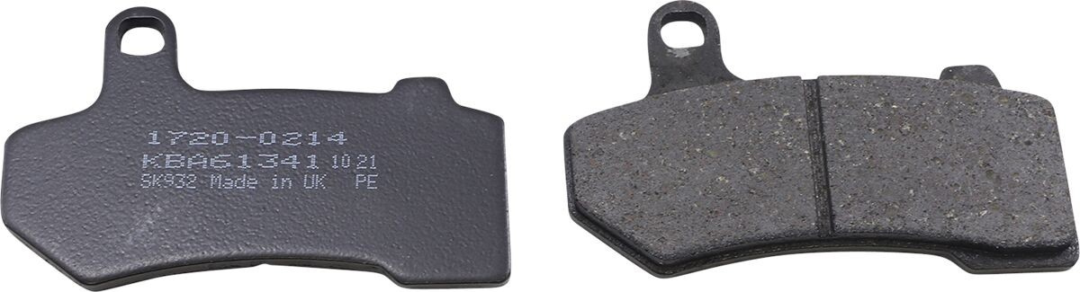 Drag Specialties Brake Pad Organic Brake Pad-Drag Organic
