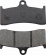 Drag Specialties Brake Pad Organic Brake Pad-Drag Organic Drag Specialties Brake Pad Organic Brake Pad-Drag Organic
