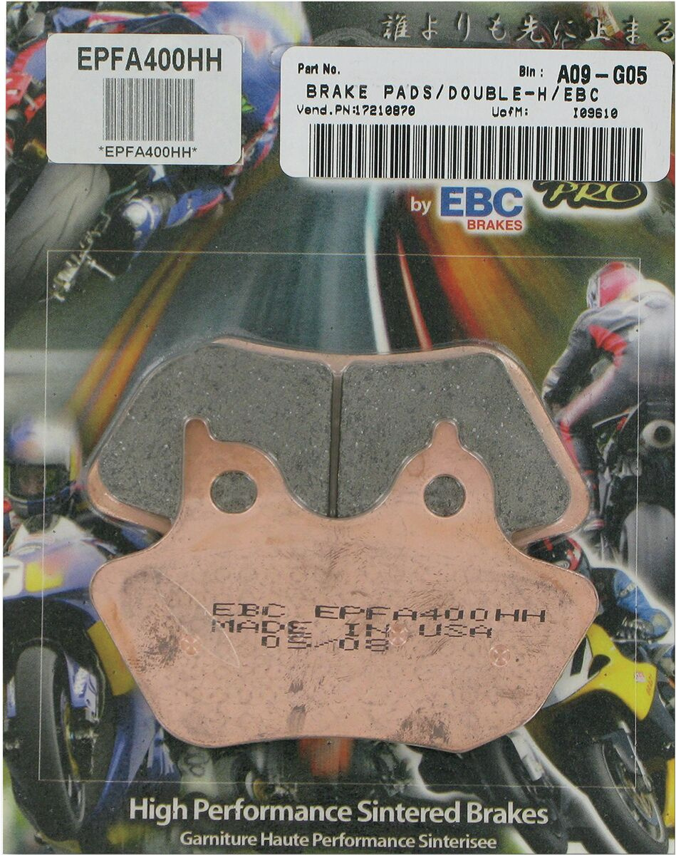 Ebc Brake Pad Epfa-Hh Series Sintered Metal Brake Pad Epfa Sin Ext Pro