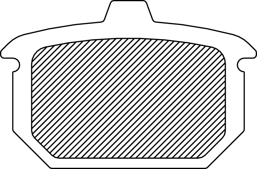 Drag Specialties Brake Pad Sintered Brake Pad-Drag Sinterd