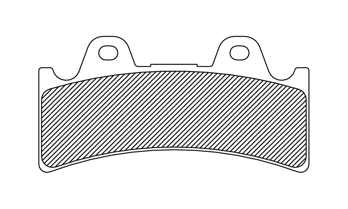 Drag Specialties Brake Pad Sintered Brake Pad-Drag Sinterd