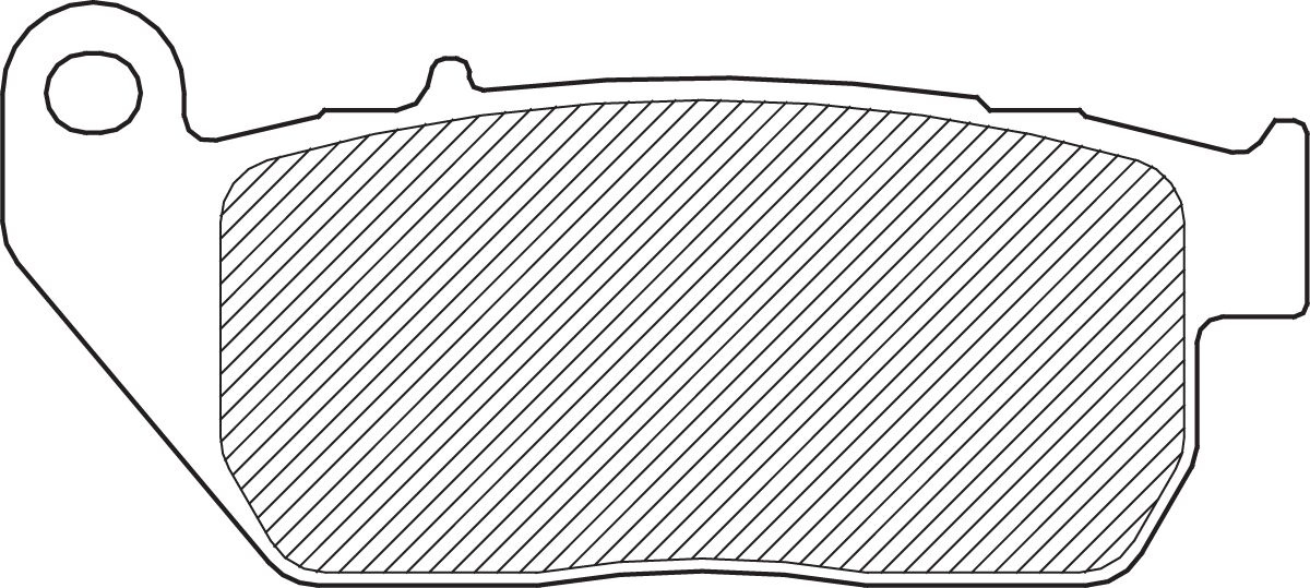 Drag Specialties Brake Pad Sintered Brake Pad-Drag Sinterd