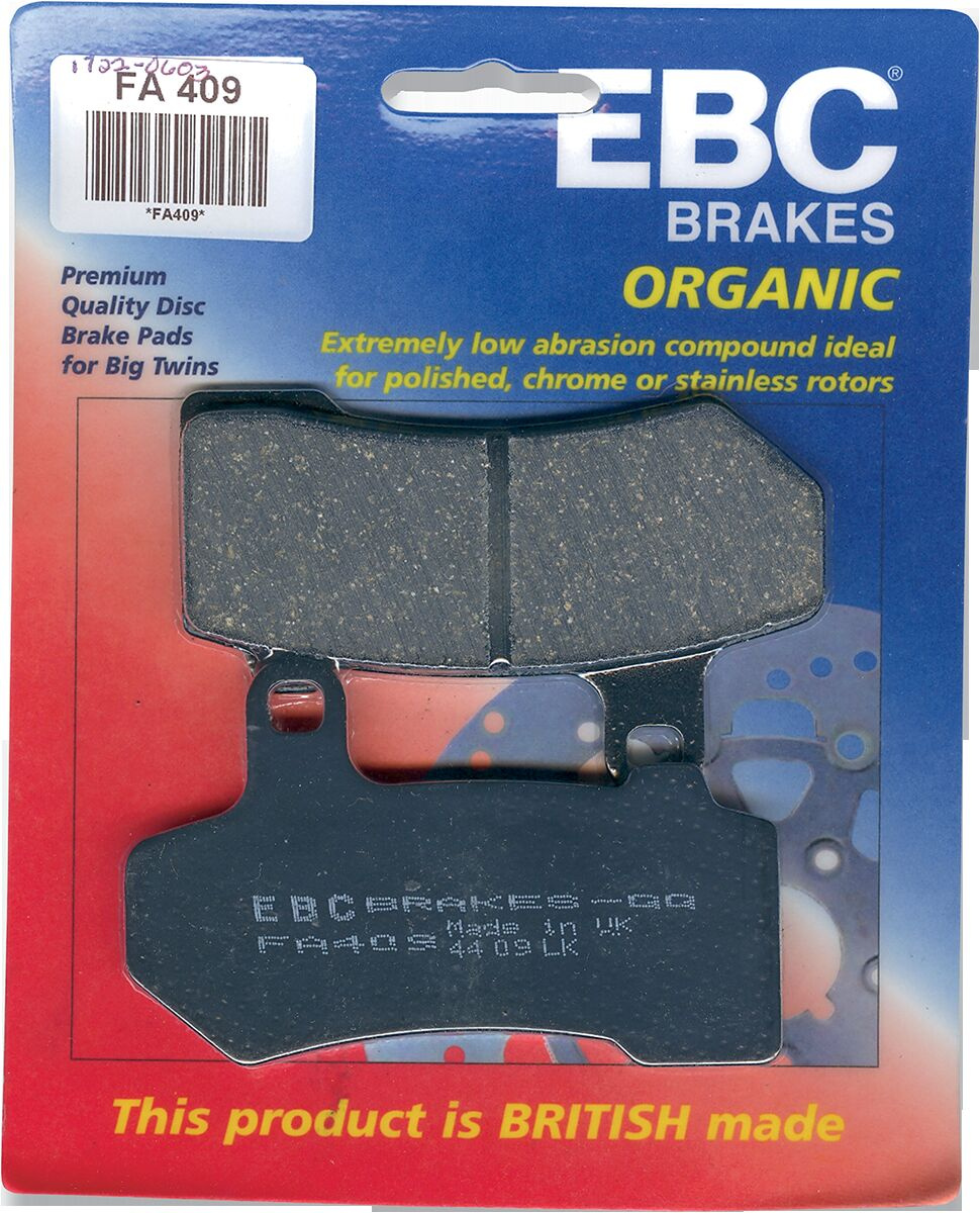Ebc Brake Pad Fa Series Organic Brake Pad Fa Ser Organic