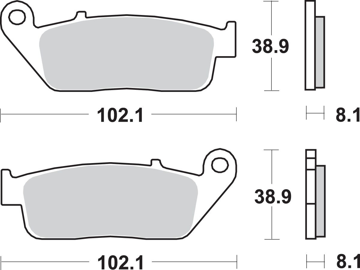 Sbs Brake Pads Sbs 627Hs Brake Pad Sint Fr