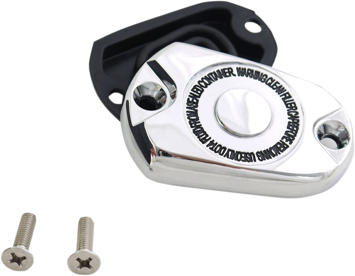 Drag Specialties Cover Master Cylinder Rear Chrome Cover Rr Mc Chr Xl