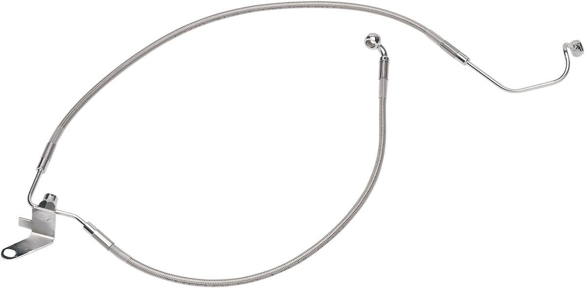 Drag Specialties Rear Brake Line Stainless Steel Brakeline Rr 04-05 S-