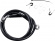 Drag Specialties Front Brake Line Black Vinyl Coated Stainless Steel E Drag Specialties Front Brake Line Black Vinyl Coated Stainless Steel E