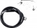 Drag Specialties Front Brake Line Black Vinyl Coated Stainless Steel E Drag Specialties Front Brake Line Black Vinyl Coated Stainless Steel E