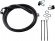 Drag Specialties Front Brake Line Black Vinyl Coated Stainless Steel E Drag Specialties Front Brake Line Black Vinyl Coated Stainless Steel E