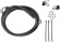 Drag Specialties Front Brake Line Black Vinyl Coated Stainless Steel E Drag Specialties Front Brake Line Black Vinyl Coated Stainless Steel E