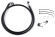 Drag Specialties Front Brake Line Black Vinyl Coated Stainless Steel E Drag Specialties Front Brake Line Black Vinyl Coated Stainless Steel E