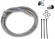 Drag Specialties Front Brake Line Stainless Steel Extended 6 Drag Specialties Front Brake Line Stainless Steel Extended 6