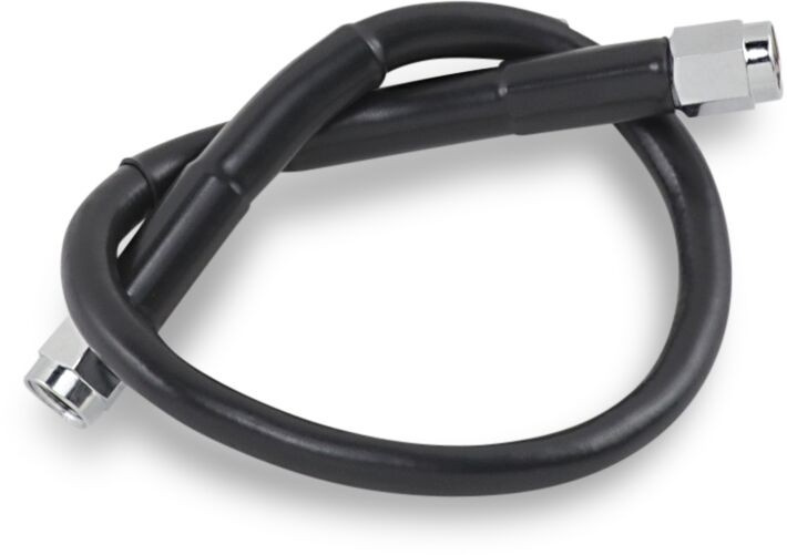Drag Specialties Universal Brake Line Black Vinyl Coated Stainless Ste