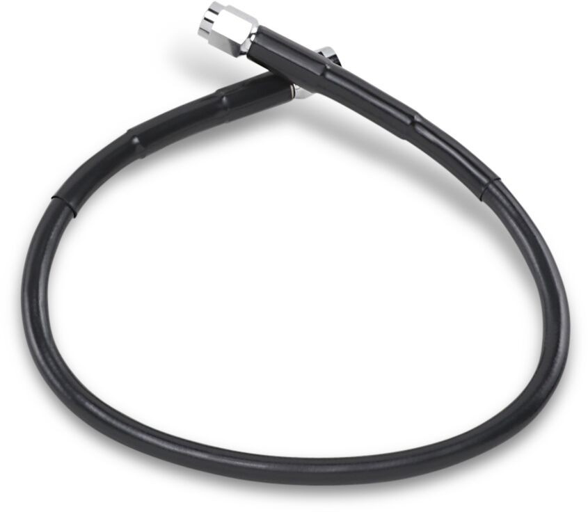 Drag Specialties Universal Brake Line Black Vinyl Coated Stainless Ste