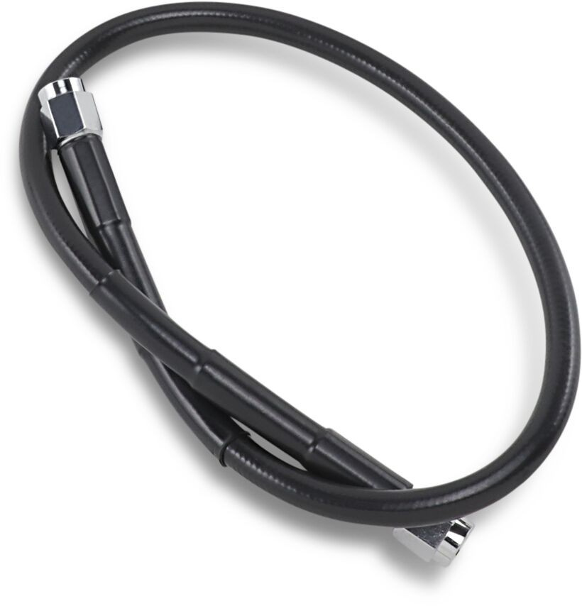 Drag Specialties Universal Brake Line Black Vinyl Coated Stainless Ste