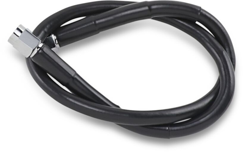 Drag Specialties Universal Brake Line Black Vinyl Coated Stainless Ste