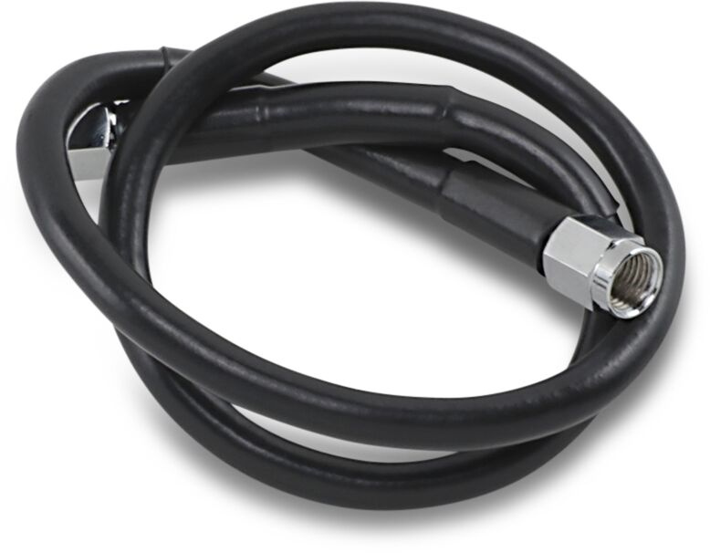 Drag Specialties Universal Brake Line Black Vinyl Coated Stainless Ste