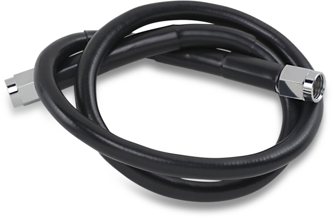 Drag Specialties Universal Brake Line Black Vinyl Coated Stainless Ste