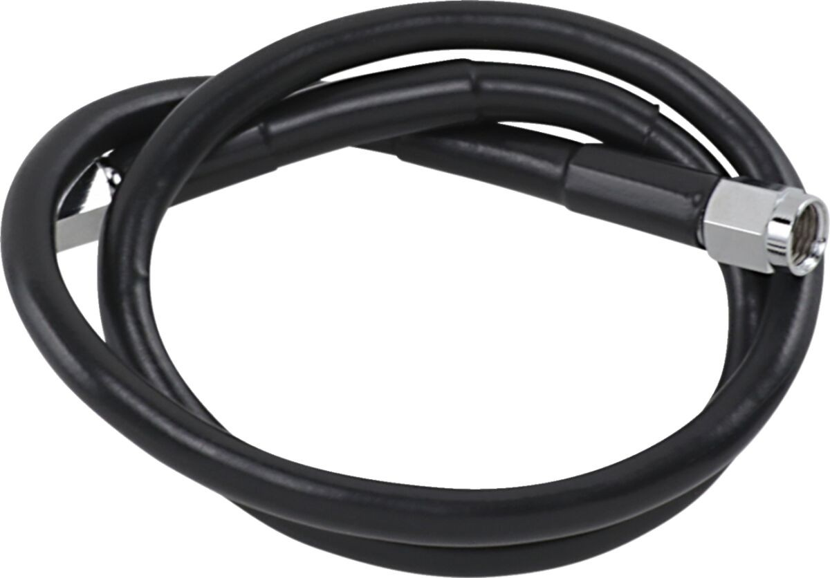 Drag Specialties Universal Brake Line Black Vinyl Coated Stainless Ste