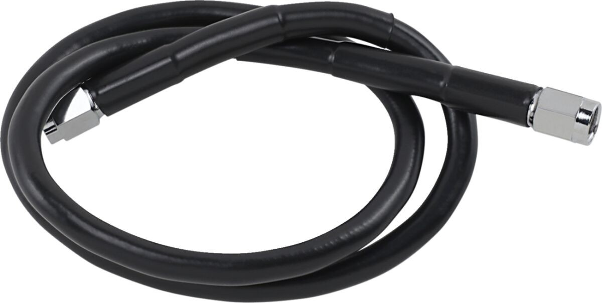 Drag Specialties Universal Brake Line Black Vinyl Coated Stainless Ste