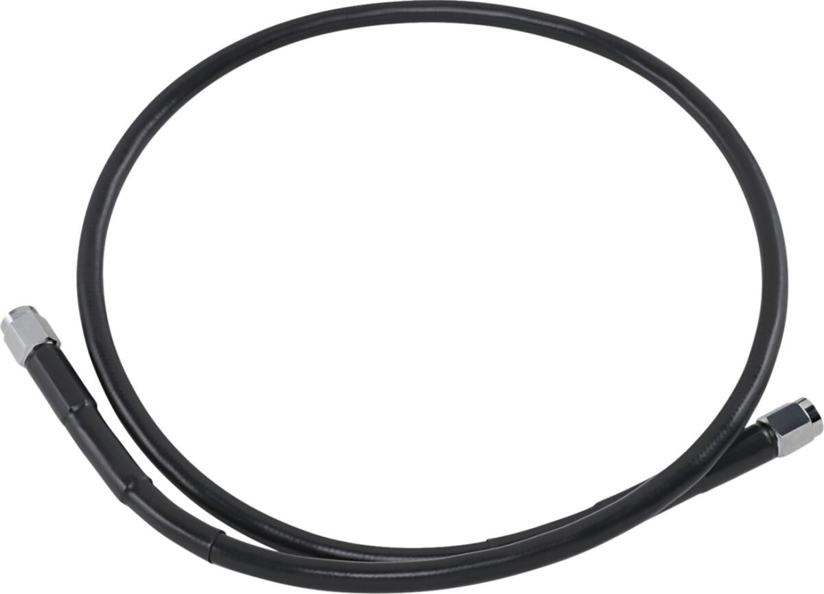 Drag Specialties Universal Brake Line Black Vinyl Coated Stainless Ste