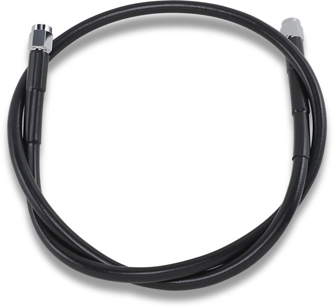 Drag Specialties Universal Brake Line Black Vinyl Coated Stainless Ste