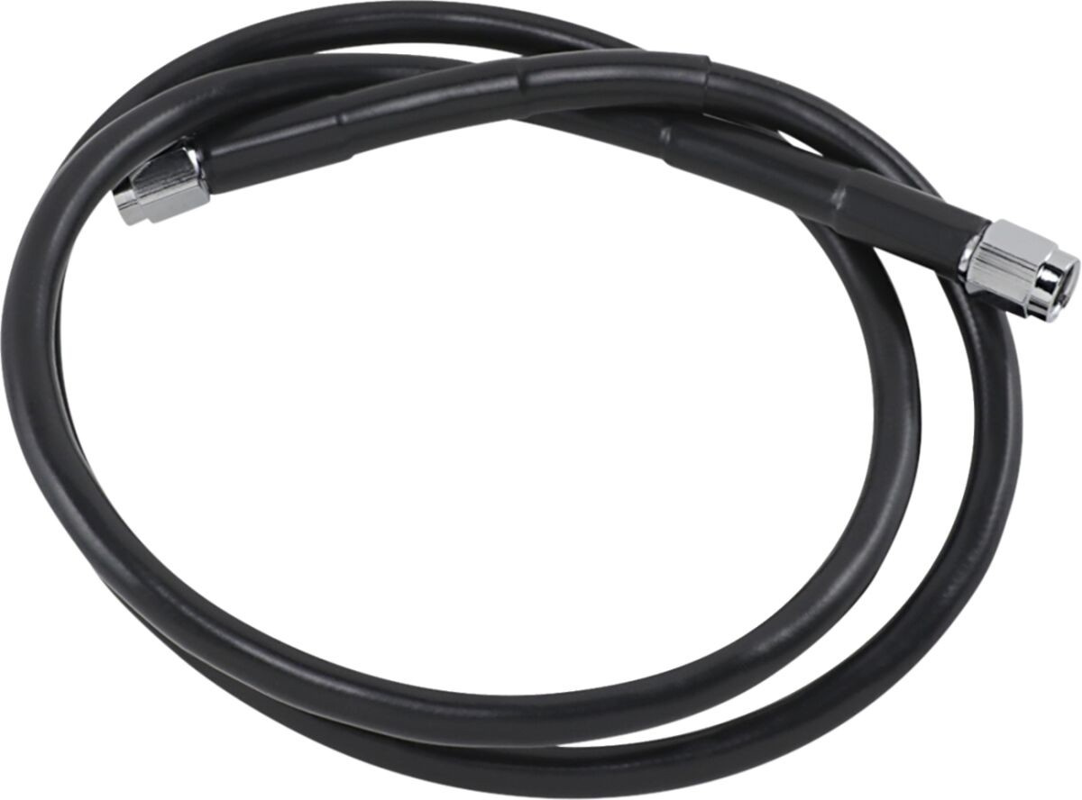 Drag Specialties Universal Brake Line Black Vinyl Coated Stainless Ste