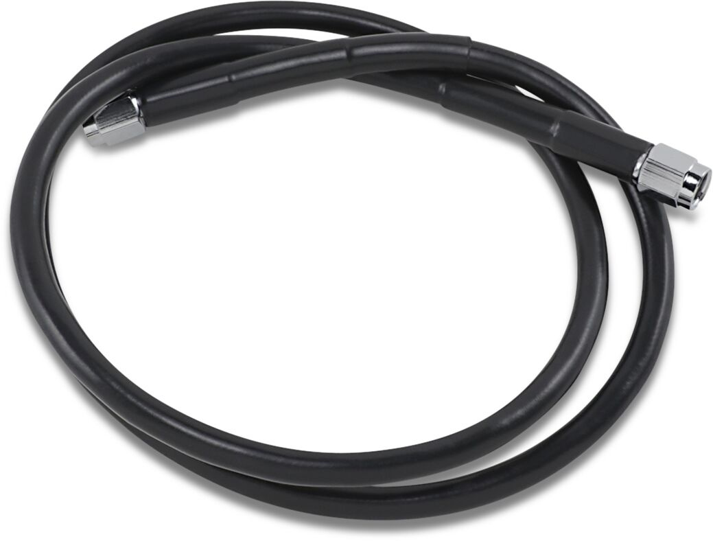 Drag Specialties Universal Brake Line Black Vinyl Coated Stainless Ste
