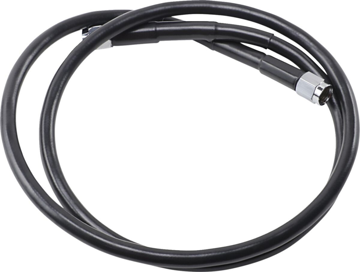 Drag Specialties Universal Brake Line Black Vinyl Coated Stainless Ste