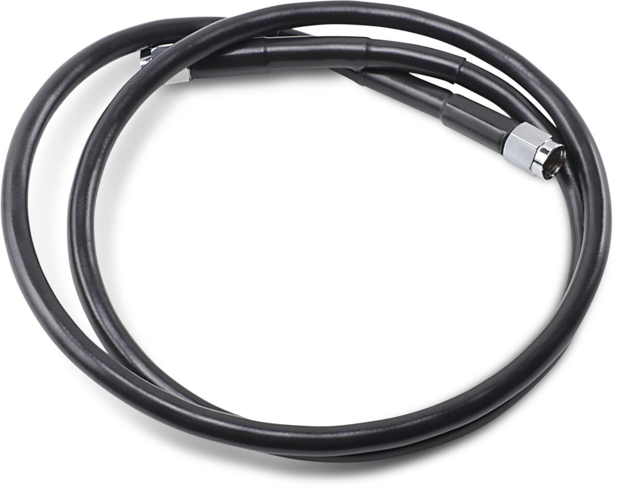 Drag Specialties Universal Brake Line Black Vinyl Coated Stainless Ste