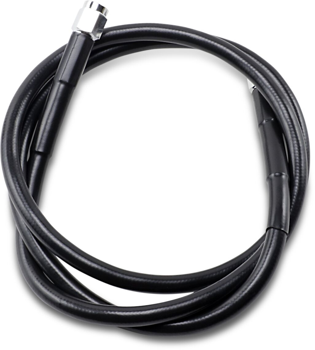 Drag Specialties Universal Brake Line Black Vinyl Coated Stainless Ste