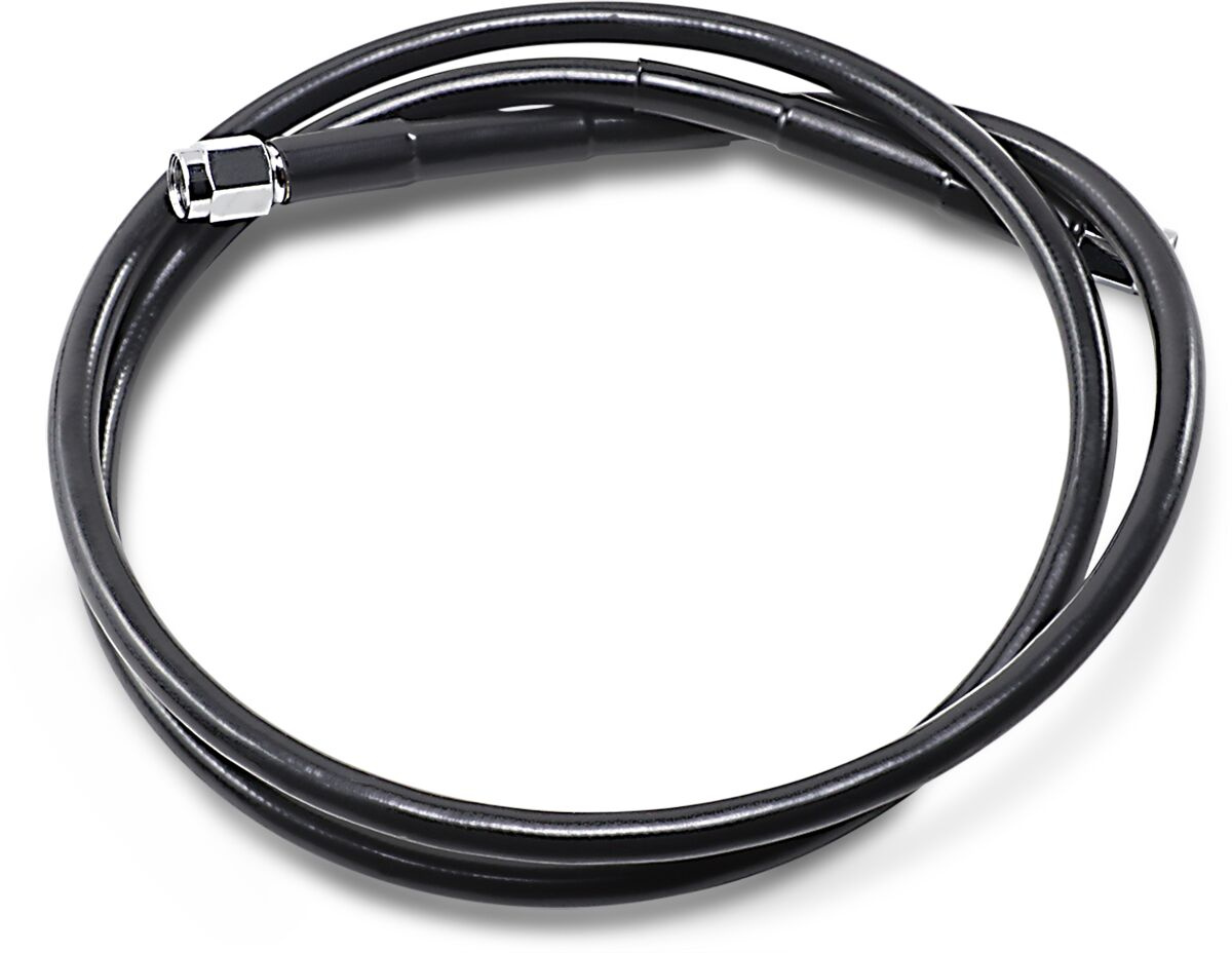 Drag Specialties Universal Brake Line Black Vinyl Coated Stainless Ste